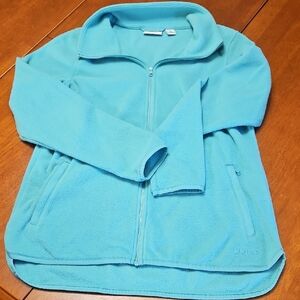 L.L. Bean Teal Fleece Jacket